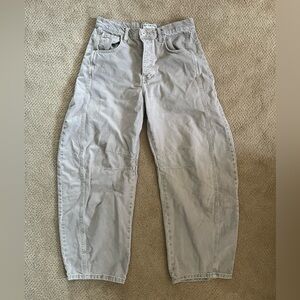 WeTheFree Good Luck barrel jeans, 27L